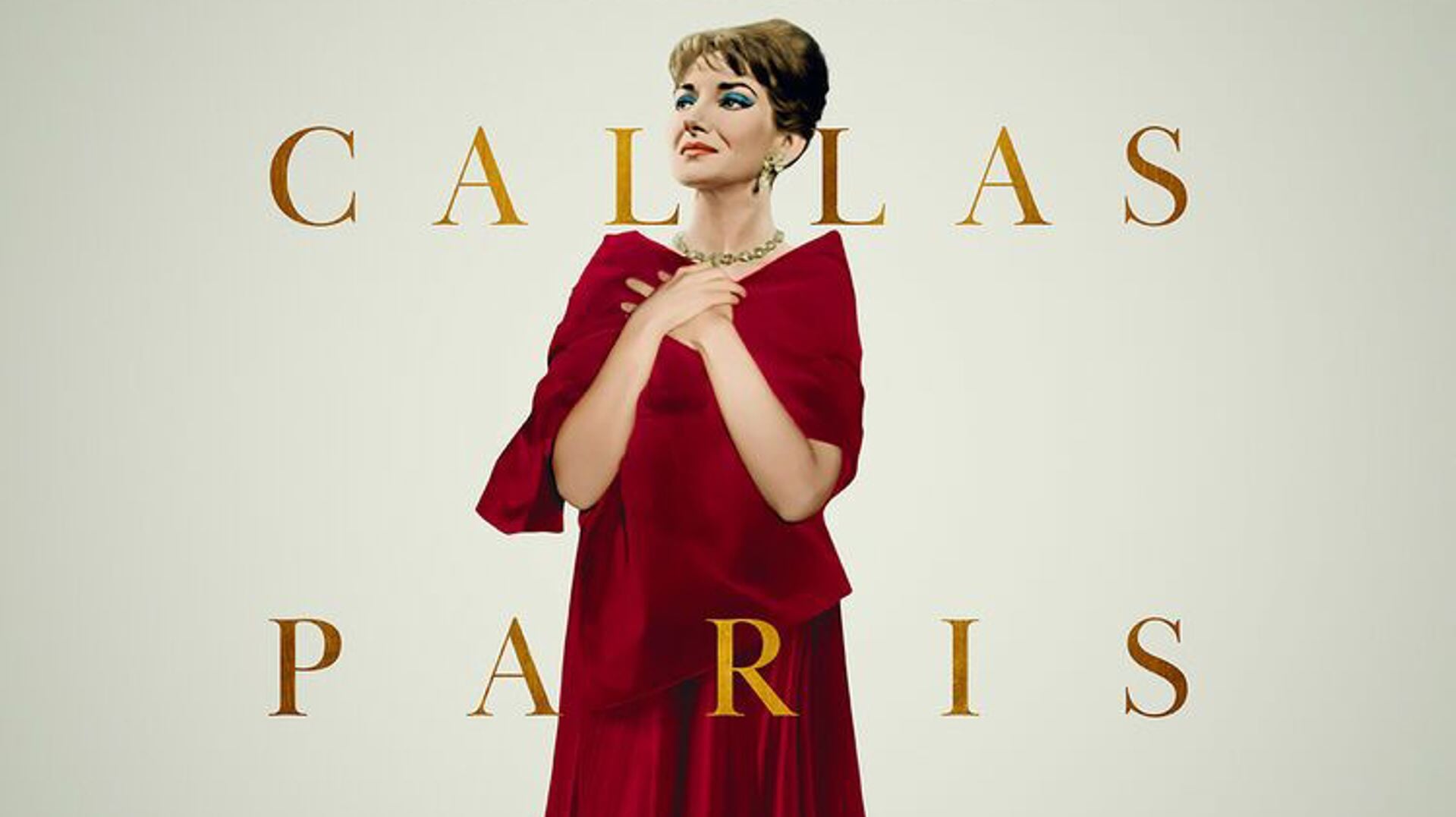 Fragment van filmposter 'Callas – Paris, 1958'.
