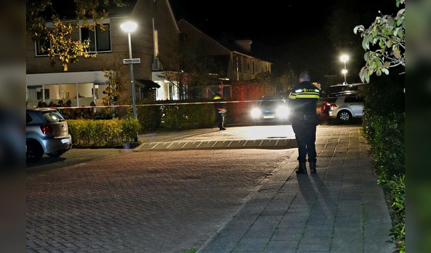 De politie is in Norschoten op zoek naar de gevluchte overvallers