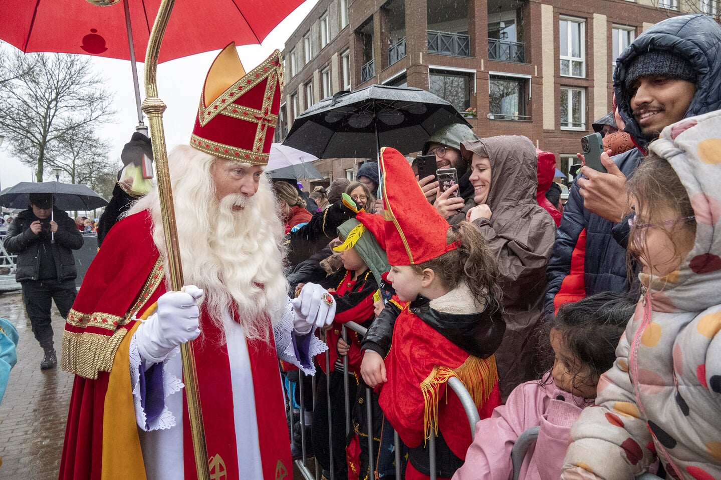 Intocht Sinterklaas in de Eemhaven Amersfoort