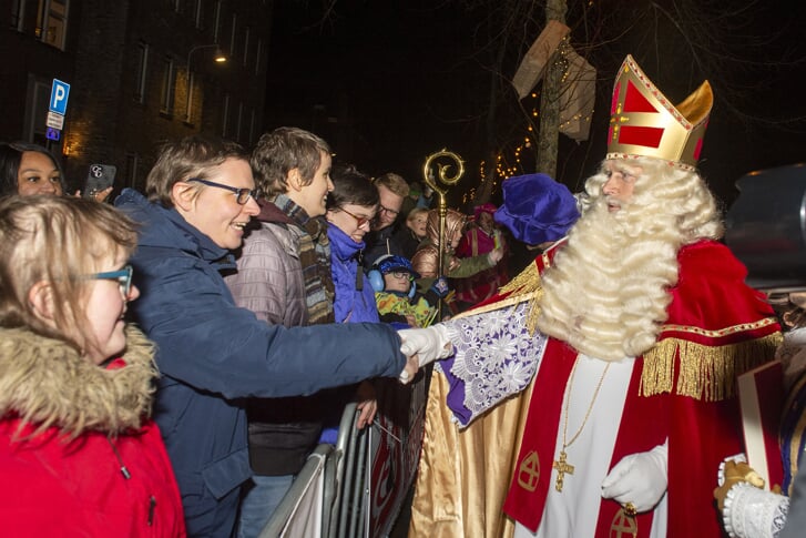 Aankomst Sinterklaas in Vathorst
