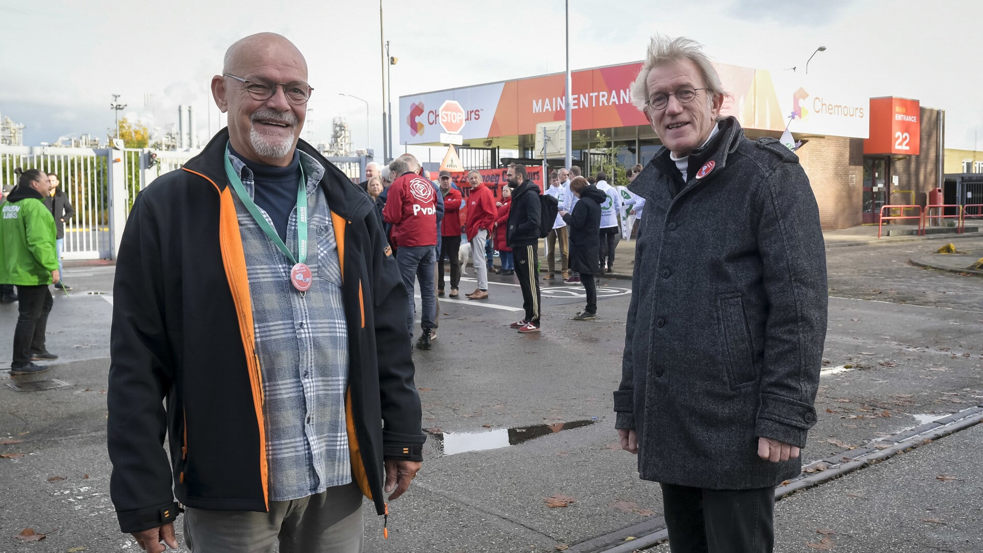 Joop Keesmaat en Kees van der Hel