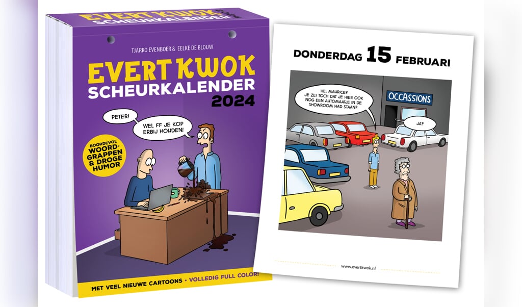 Evert Kwok Scheurkalender 2024