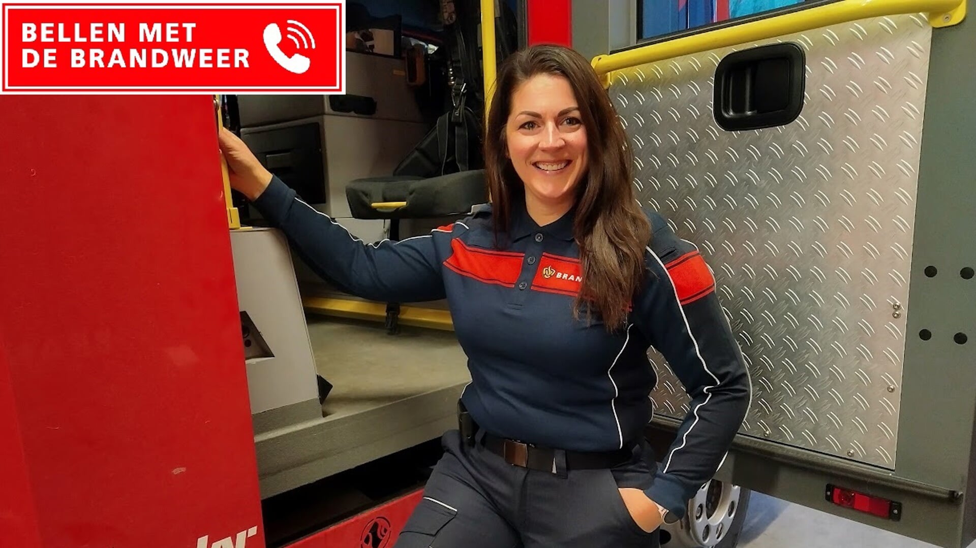 Jantine Vernooij-Merkens startte dit jaar de opleiding tot brandweervrijwilliger