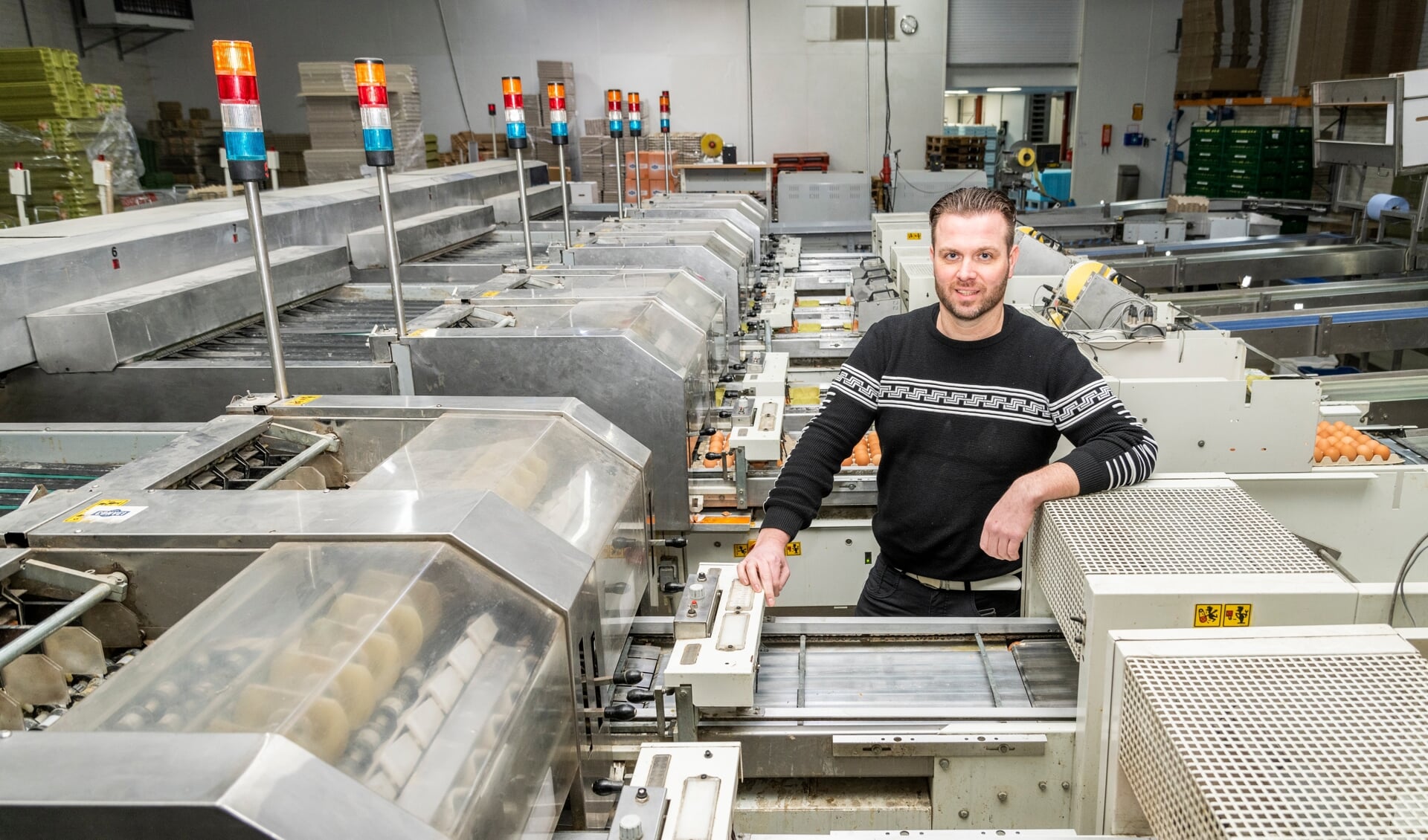 Eicom Barneveld verwerkt 3,5 miljoen eieren per week en zoekt versterking.
