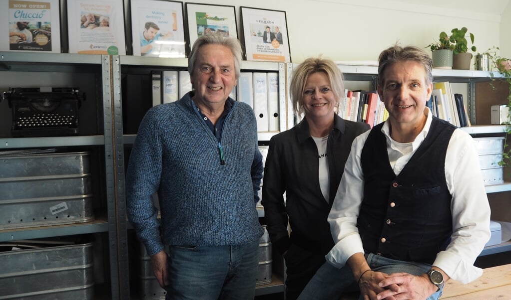 Albert Dragt, Yvette van der Willik en Nils Zelle zijn de bestuursleden van Stichting Stimueringsprijs Ondernemend Leusden.