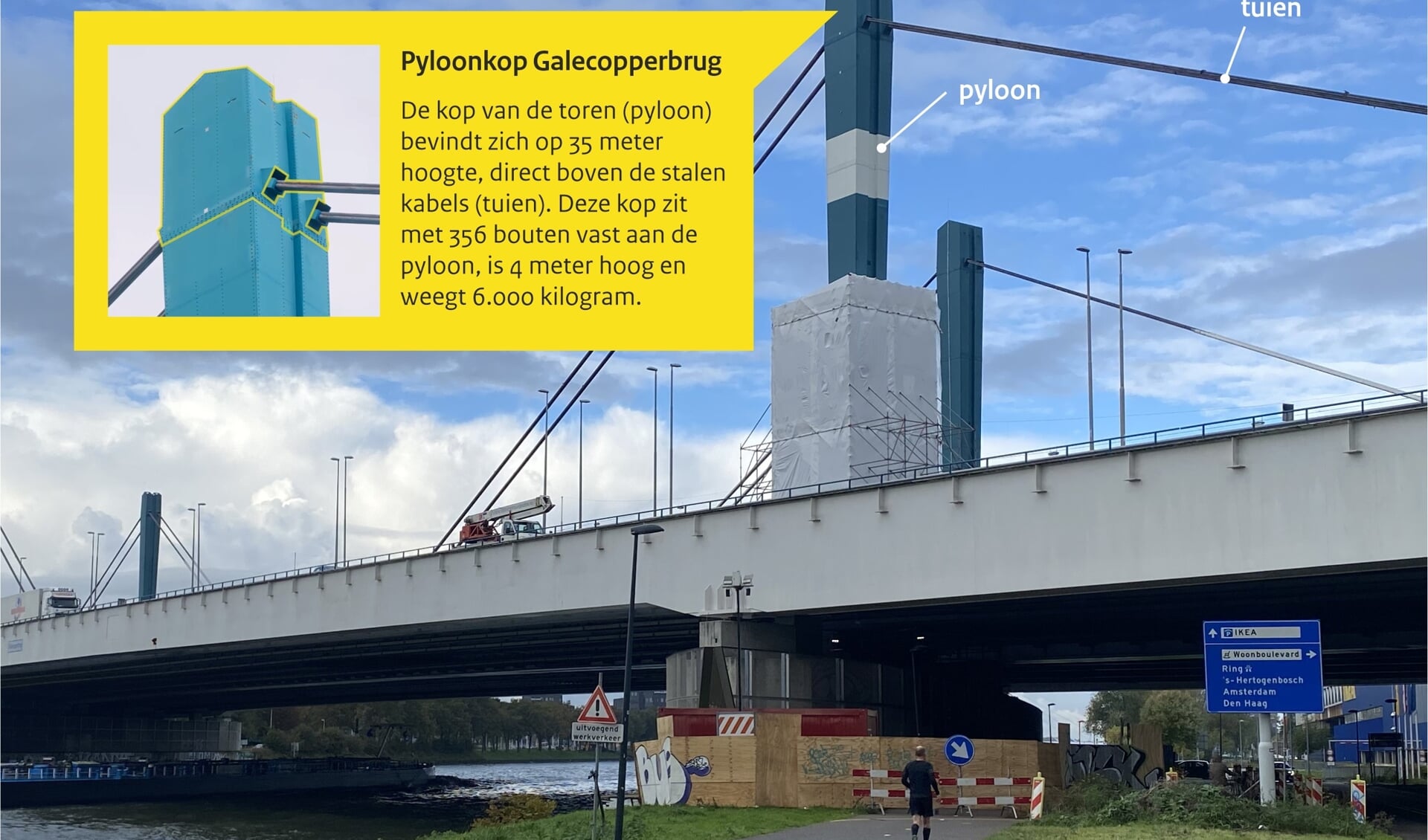 Onnodig terras een vergoeding Nachtelijke afsluiting A12 richting Arnhem door werkzaamheden  Galecopperbrug - Bunniks Nieuws | Nieuws uit de regio Bunnik