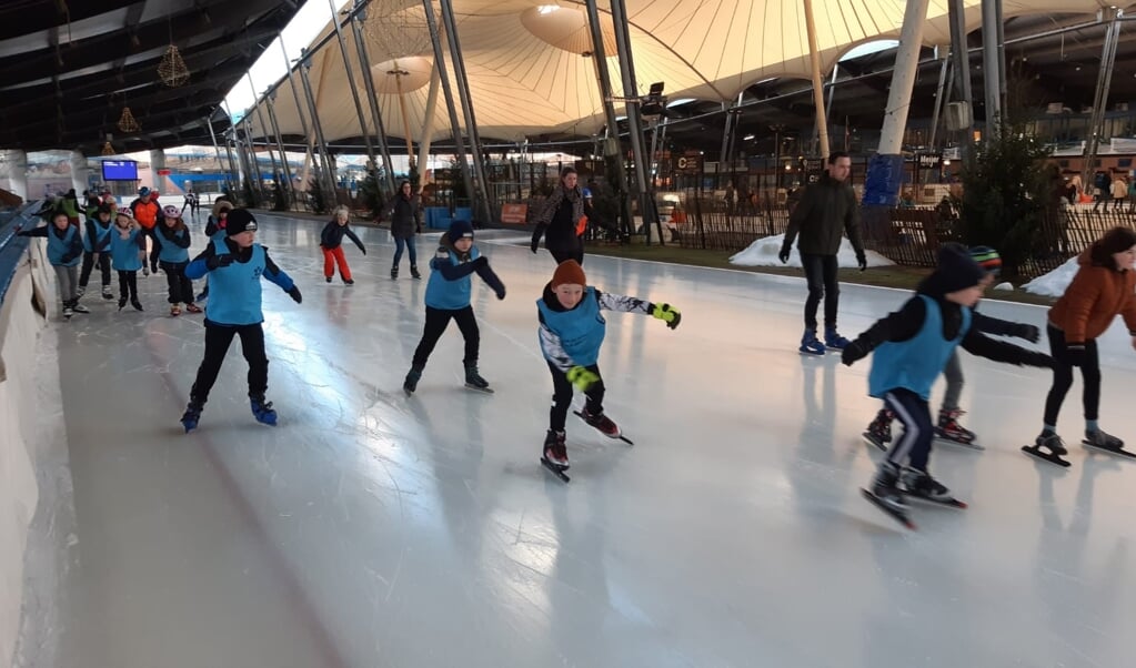  Schaatsplezier in de Scheg.  