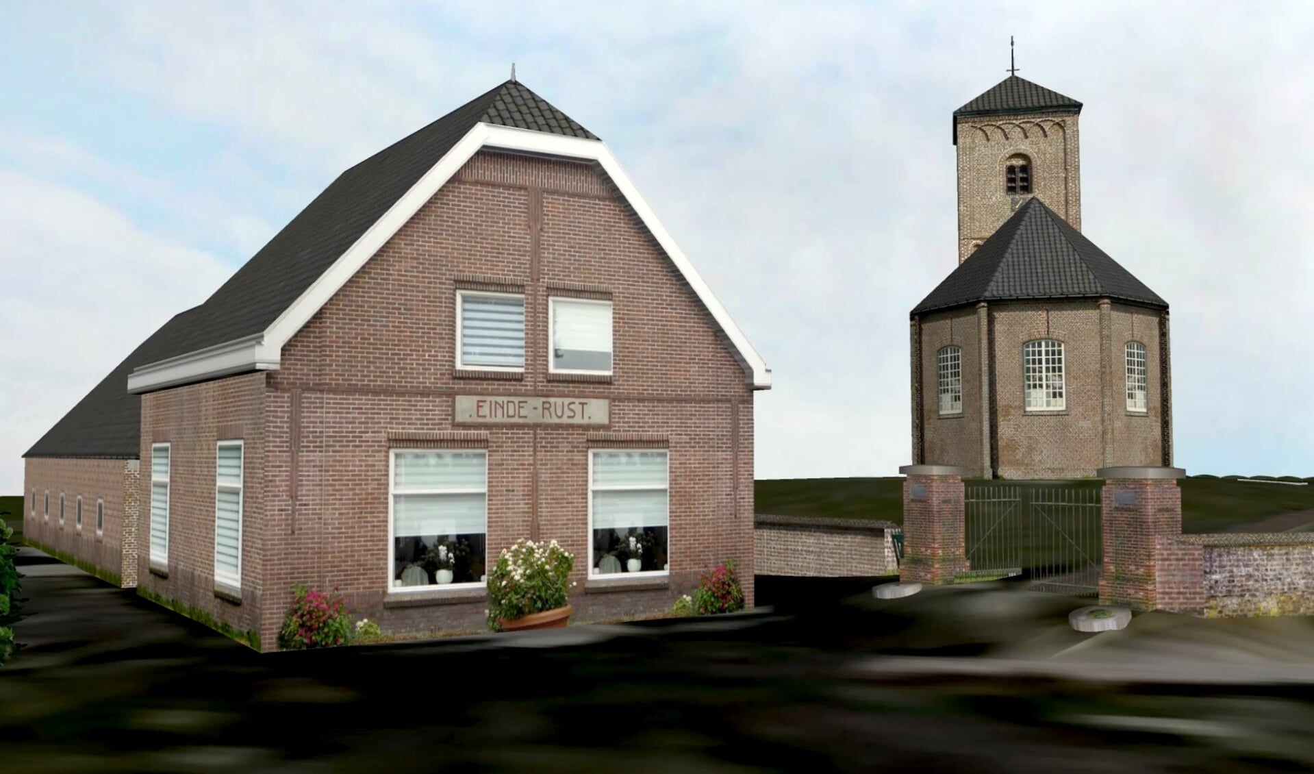 Stompe Toren In Spaarnwoude.