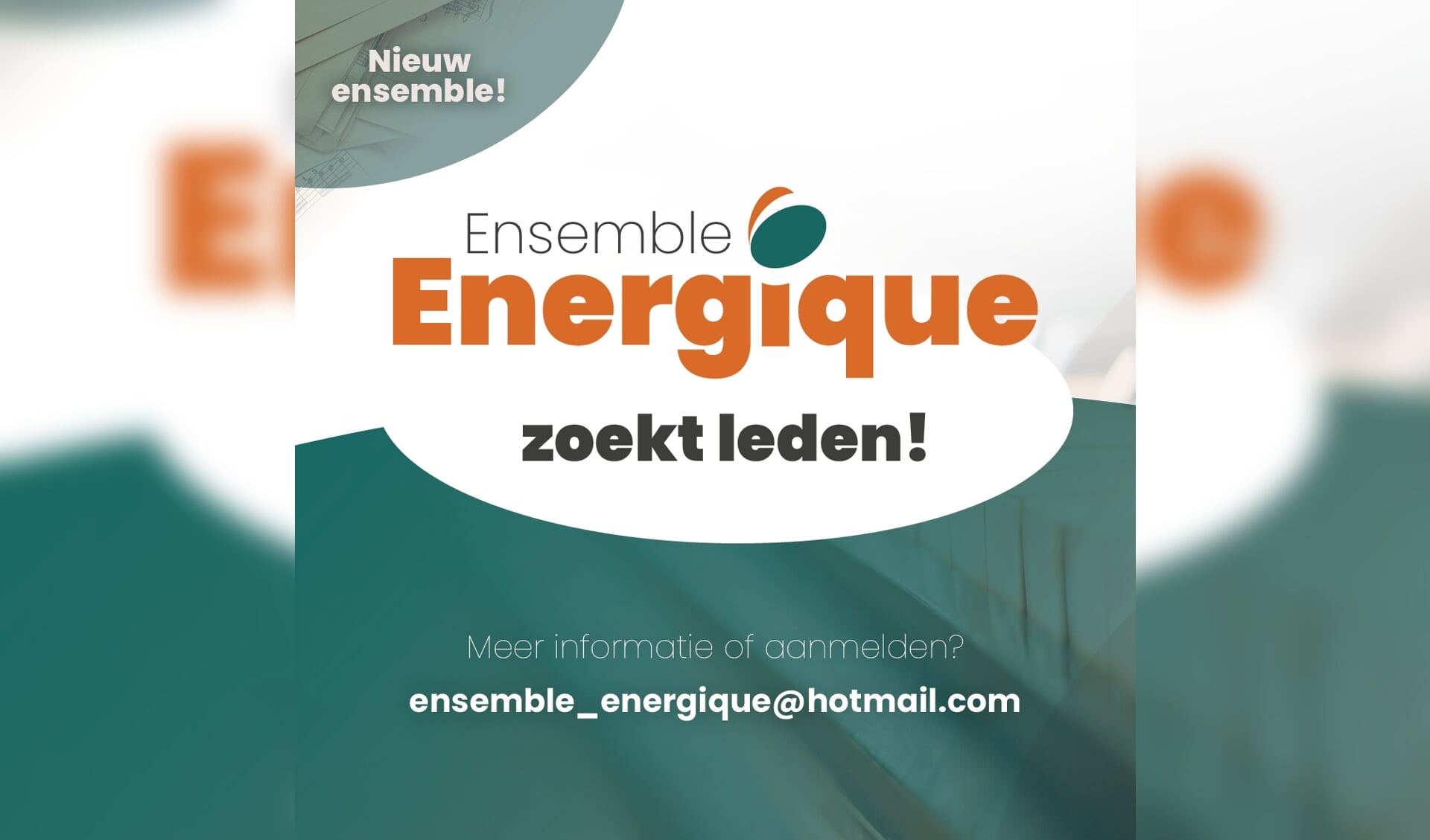 Ensemble Energique zoekt leden