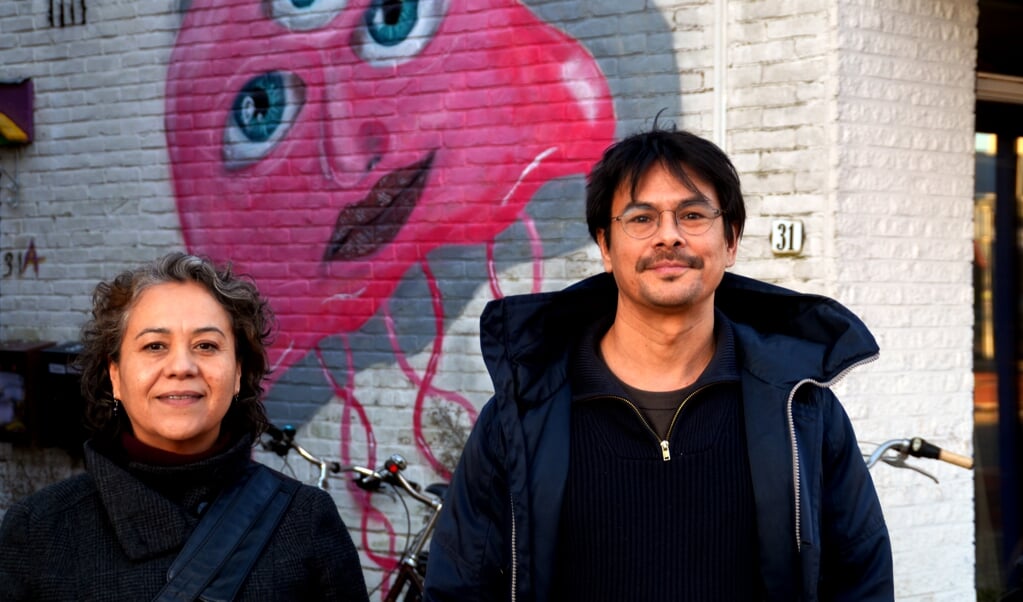 Tanja Romero en Suly Mutsaers: "Wij geloven in een stad waarin iedereen erbij hoort". 