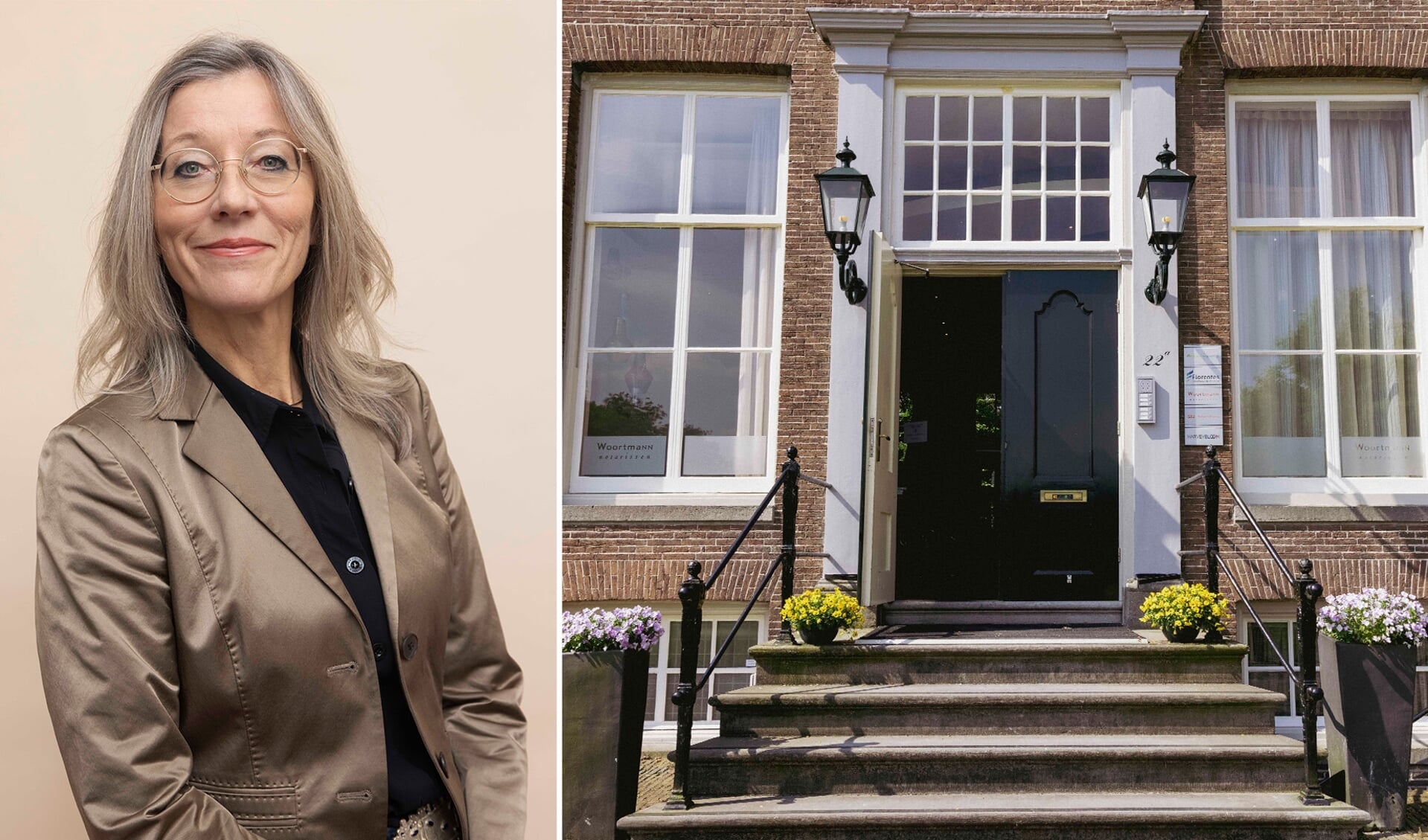 Mr. Christine Klein en het kantoor van Woortmann Notarissen aan het Zusterplein.