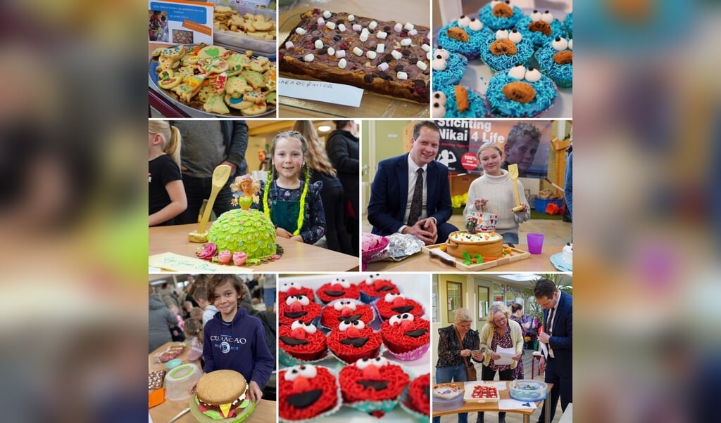  School bakt taarten voor Stichting NIkai 4 Life. 