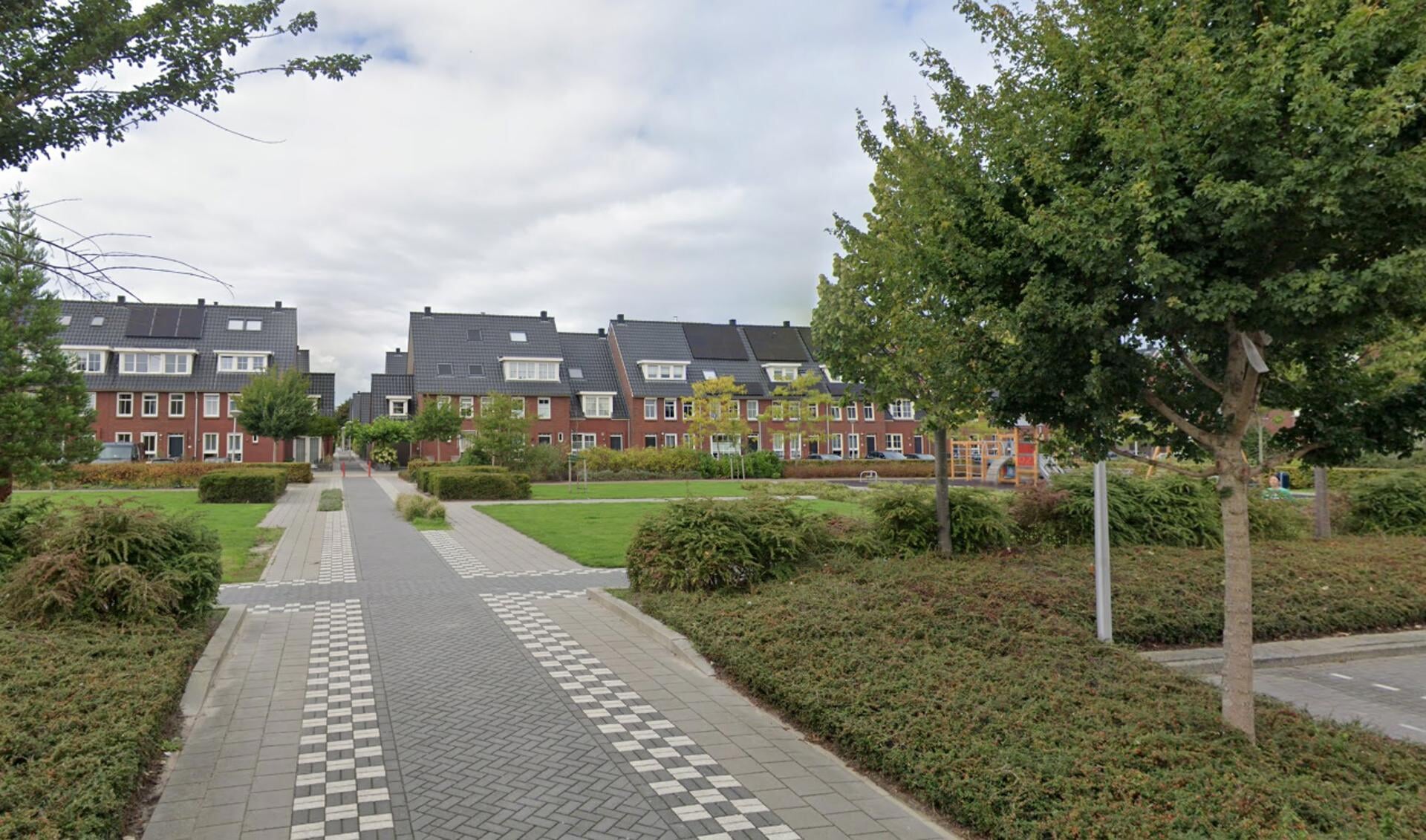 Speelveld tussen Middachten en Sterkenburg in Westwijk.