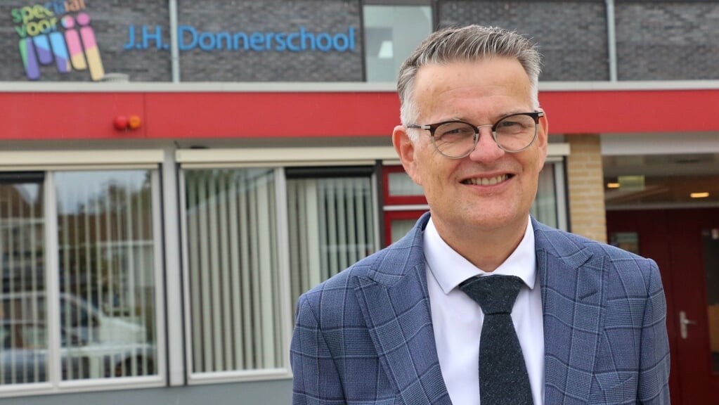 Jan Hofman, directeur-bestuurder van de J.H. Donnerschool in De Glind.