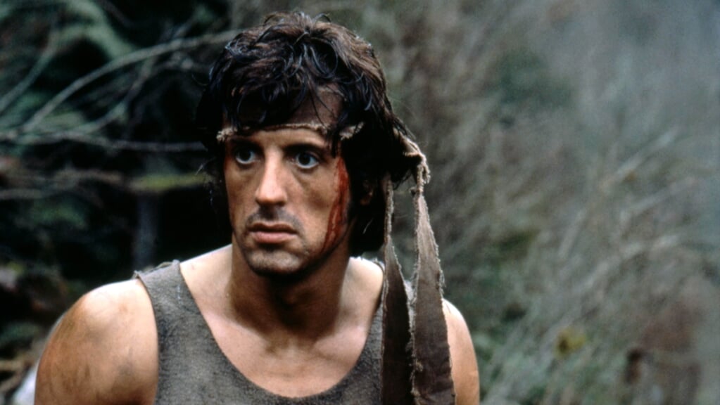 Sylvester Stallone als John Rambo.
