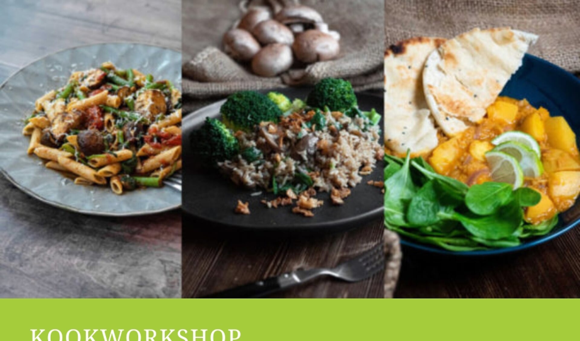 Kookworkshop 'Hoe eet je duurzaam'