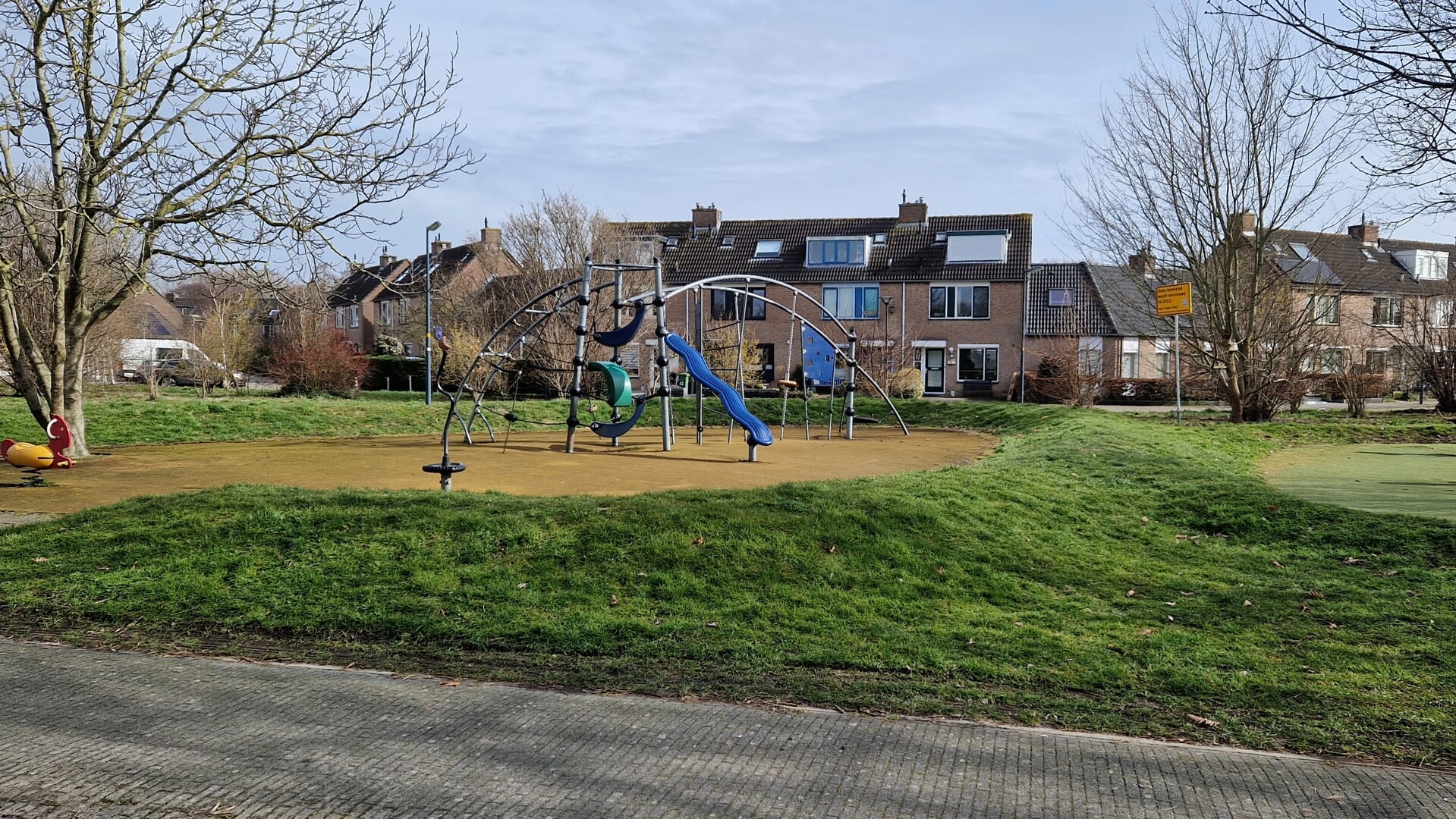 De huidige speeltuin Elspeterbos in wijkpark Overbos
