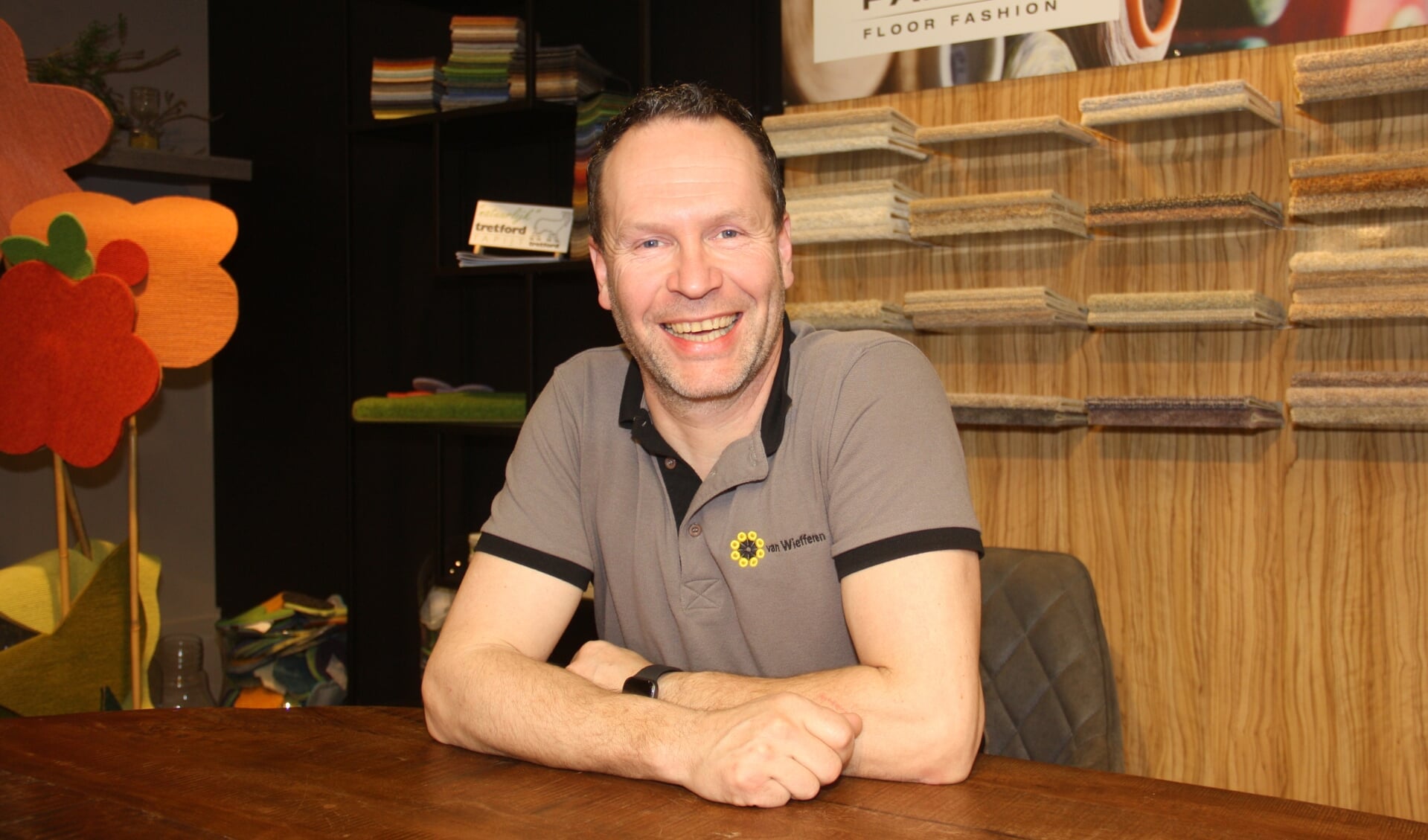 Stefan Stoffer is trots op de 25 jaar die hij samenwerkt met Van Wiefferen.