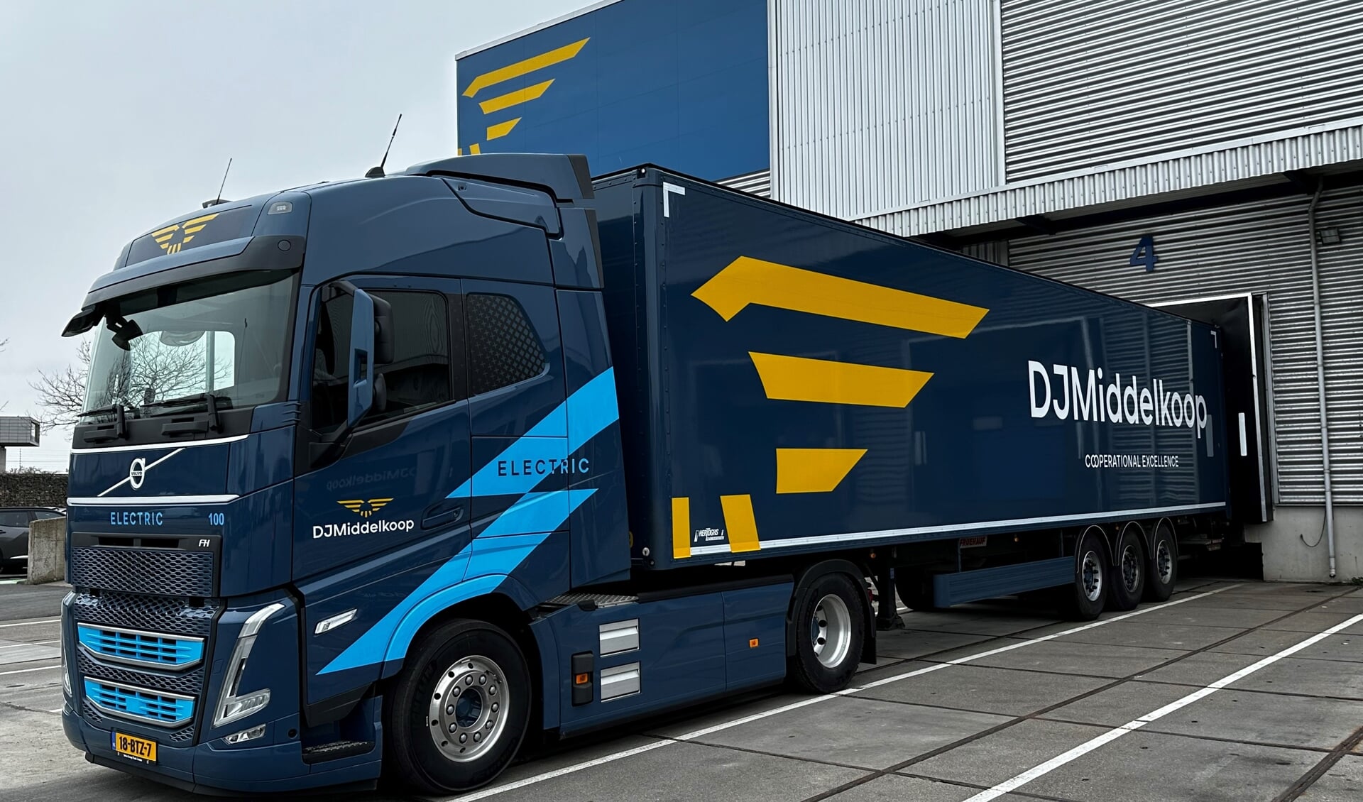 De nieuwe elektrische Volvo FH Electric.