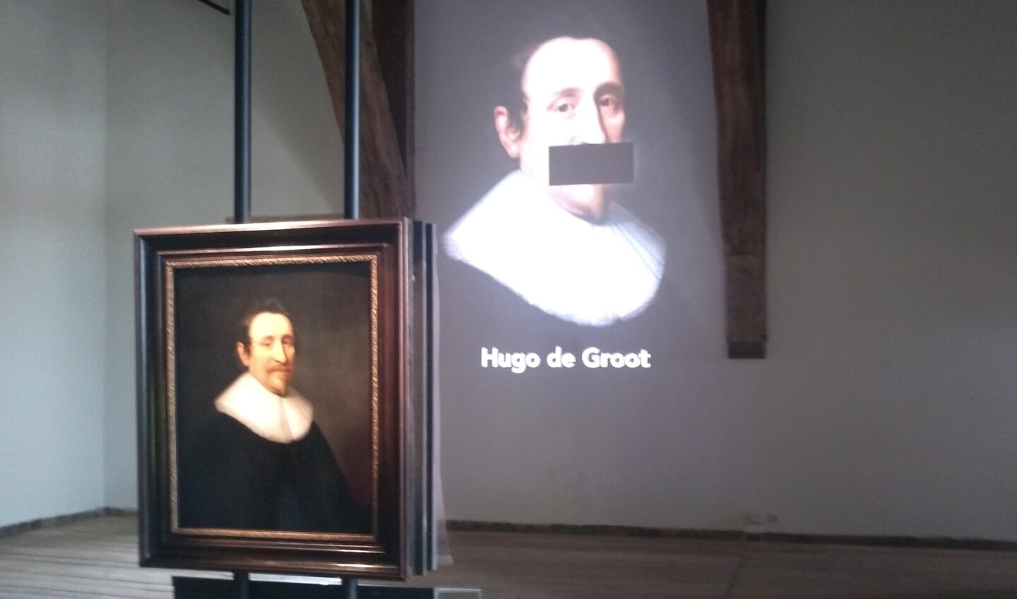 Hugo de Groot werd in de staatsgevangenis van Slot Loevestein monddood gemaakt