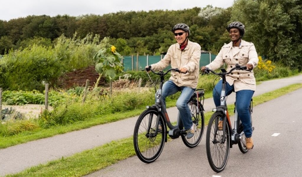 Fietsen is een gezonde bezigheid.