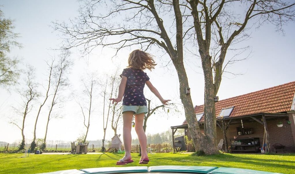 Weinig Enten Kijker Niet meer weg te denken uit de tuin: een trampoline - HCnieuws | Nieuws uit  de regio Hoofddorp