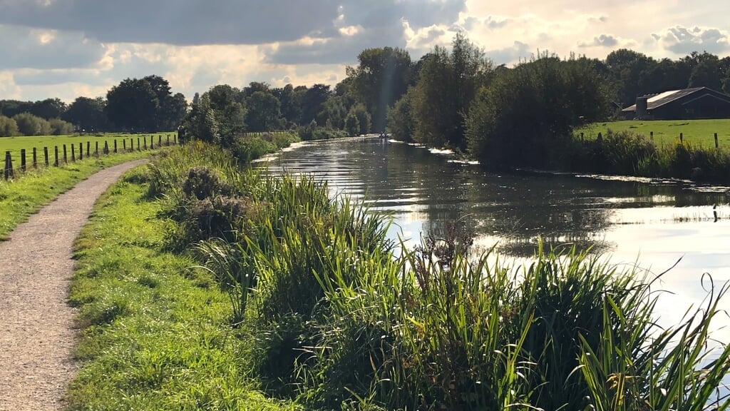 Een rustige Kromme Rijn bij Rhijnauwen