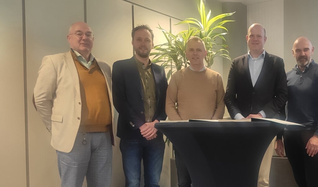  Een aantal van de verantwoordelijk wethouders. 