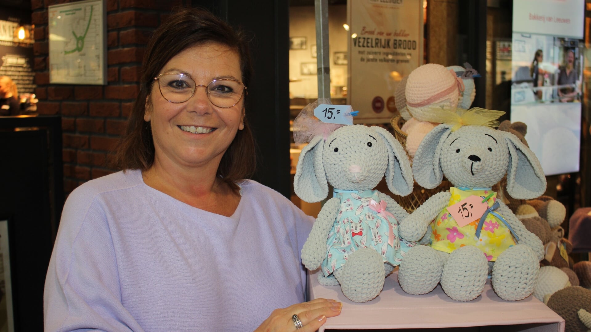 Gerda Boone is dol op haken.