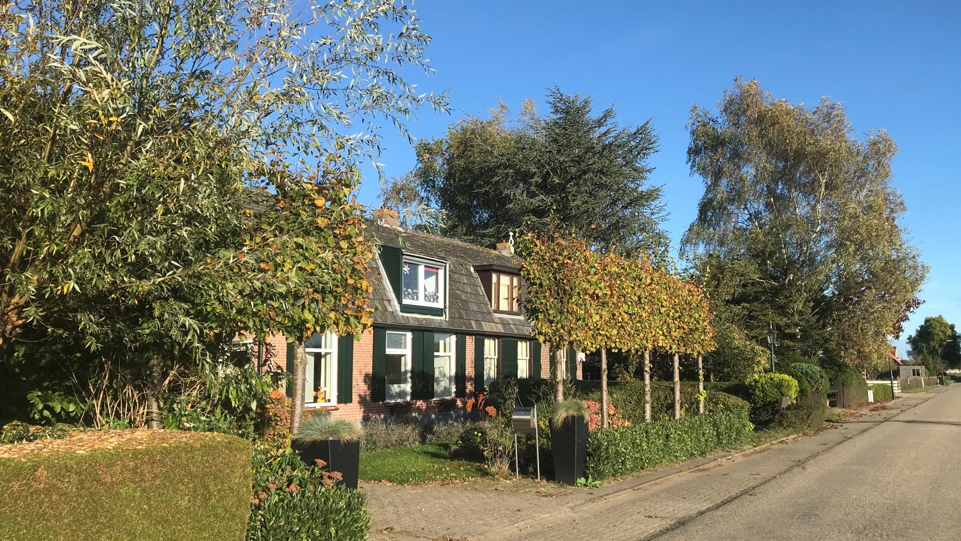 Het woonhuis van Germa aan de Dwarssteeg in NIeuwendijk.