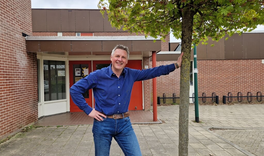 Alex van Rooijen bij de Grund. Hier ligt de basis van zijn vrijwilligerswerk.
