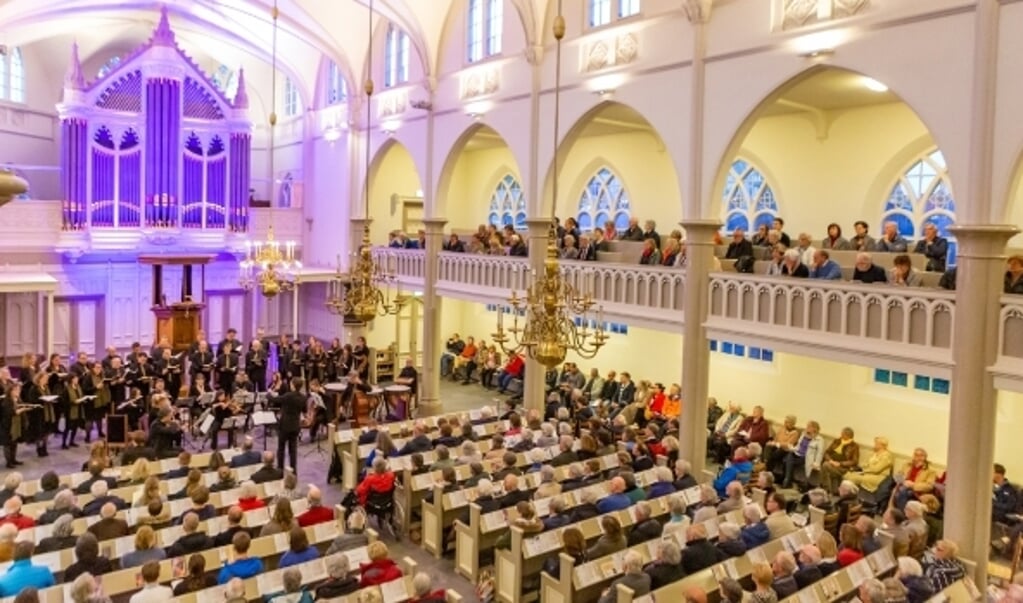 Het herdenkingsconcert in 2019 in de Oude Kerk Zeist.