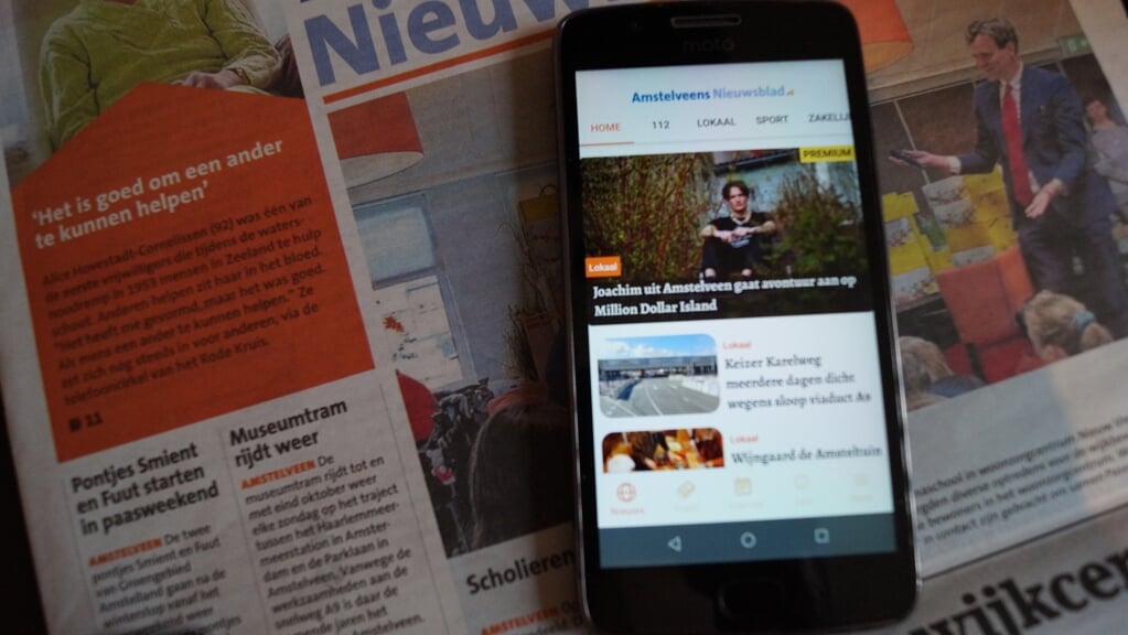 Amstelveens Nieuwsblad heeft nu een eigen app