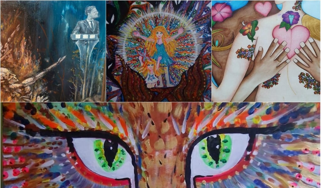 Een greep uit de kunst van Expositie Rebelution