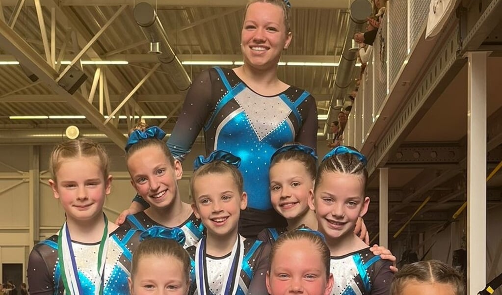 Finalisten; Annebel, Nowi, Fenne, Fleur, Romy, Yara, Milou, Lynn, Caitlynn
