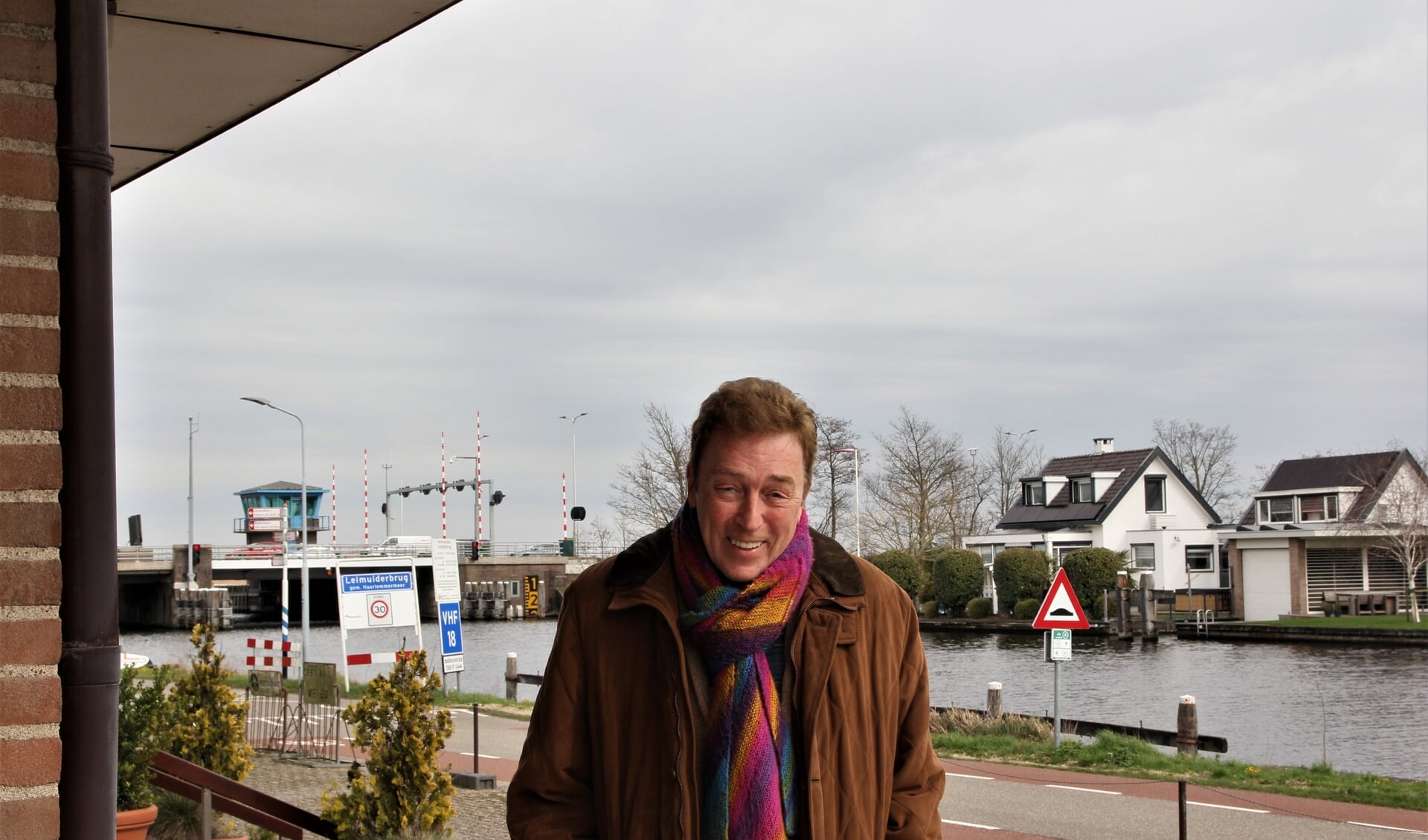 Herman Kort: "Het is heerlijk wonen aan de Ringvaart. Ondanks dat ik geen watermens ben."