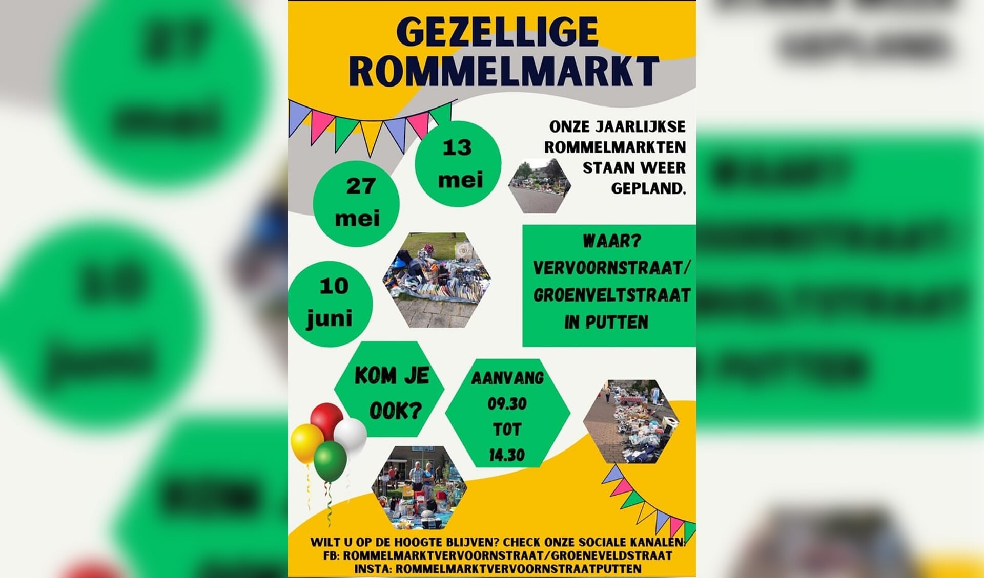 Grote En Gezellige Rommelmarkten - De Puttenaer | Nieuws Uit De Regio ...