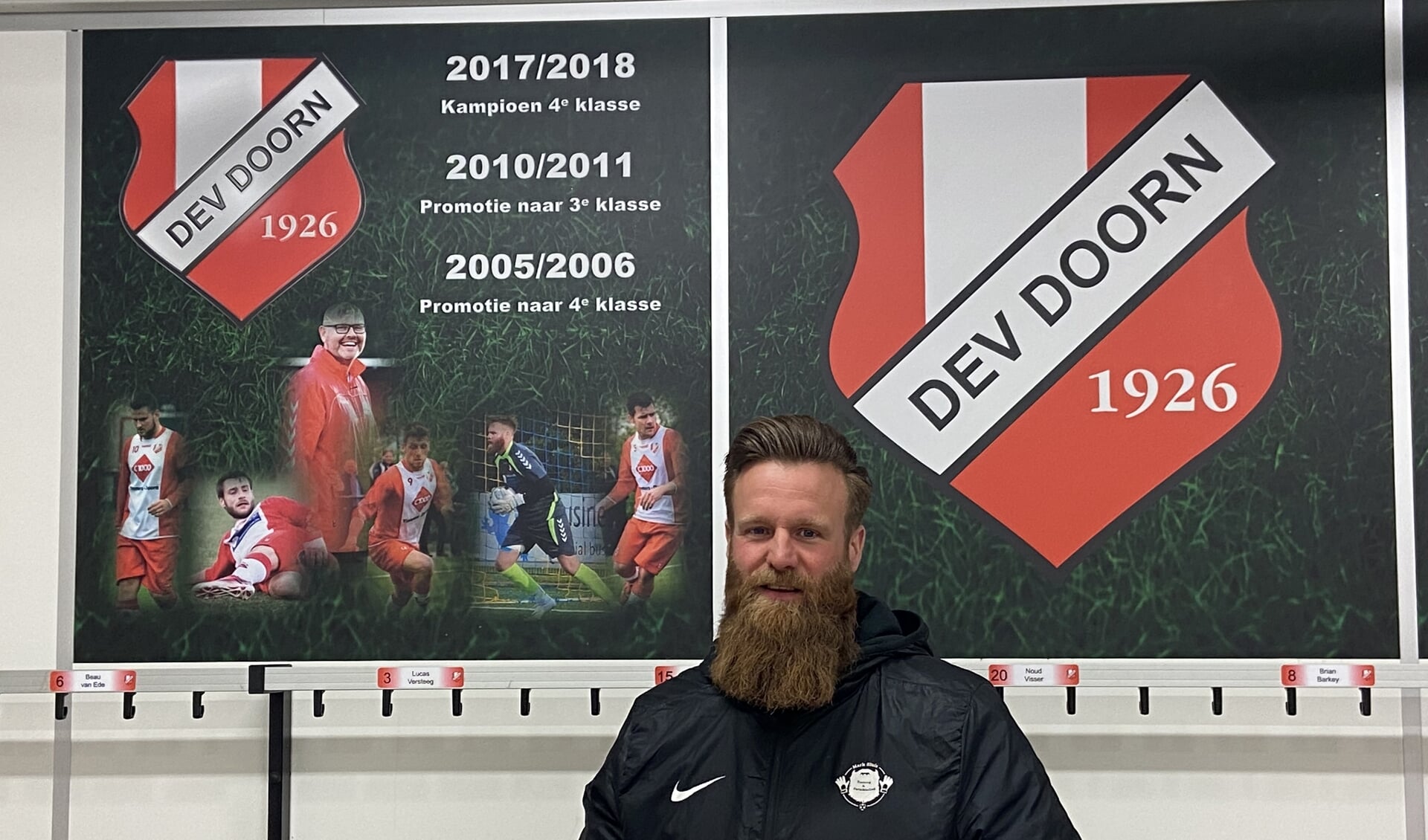 Doelman Mark Sluis wil bij DEV Doorn afsluiten met het kampioenschap.
