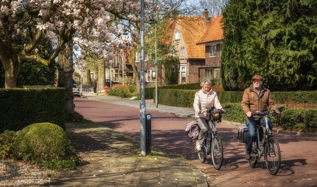 Anneke en Gert Jan Viets uit Barneveld fietsen stappen dagelijks op de fiets.