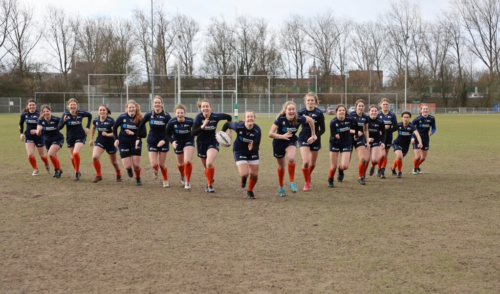 Nederlandse U18 rugby meiden op weg naar de toekomst