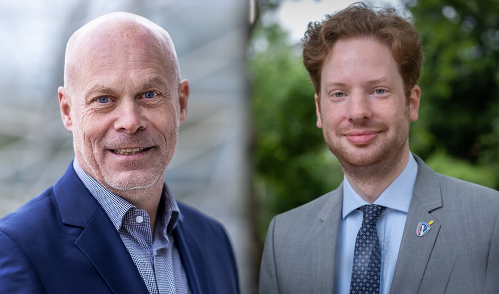 v.l.n.r Cees van Eijk en Floor Vermeulen
