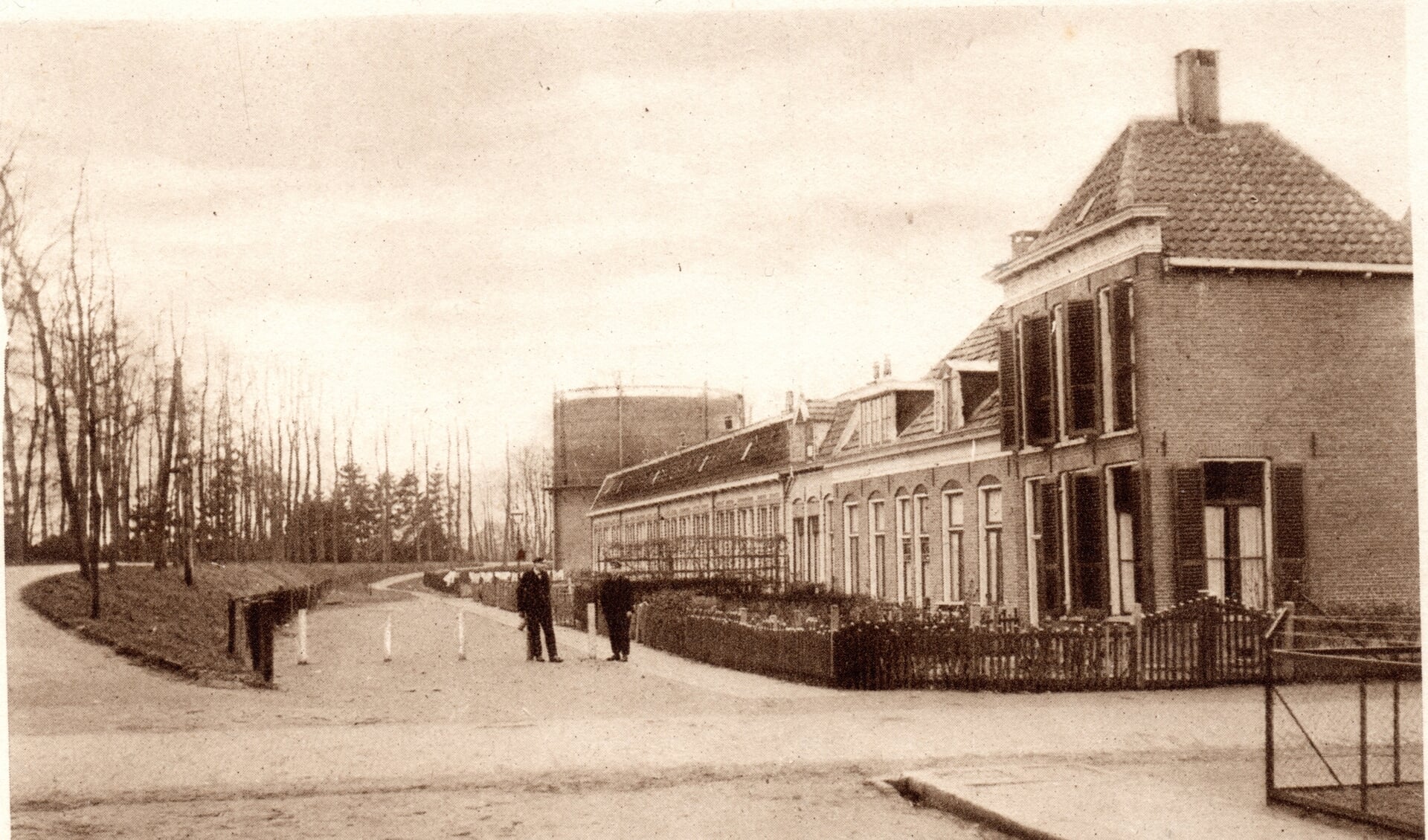 Voormalige gasfabriek Elburg. Foto: Elburg Destijds