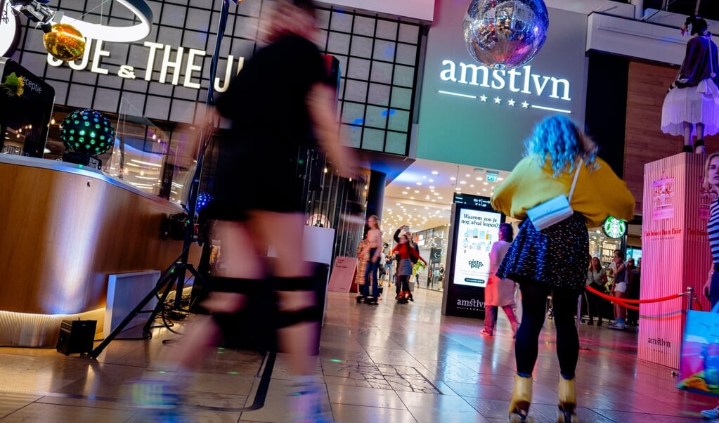 De rolschaatsdisco in 2021 tijdens Amstelveen in 24hrs.