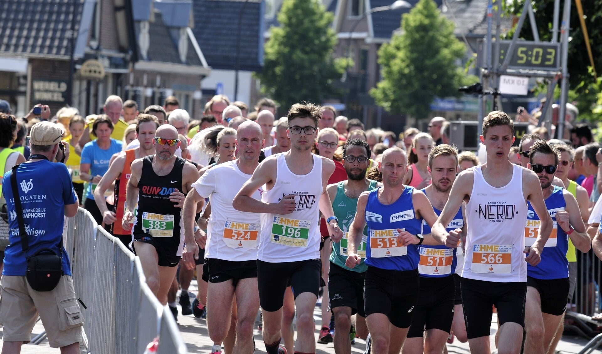 Halve Marathon van Ermelo wijzigt parcours voor de 21 kilometer.