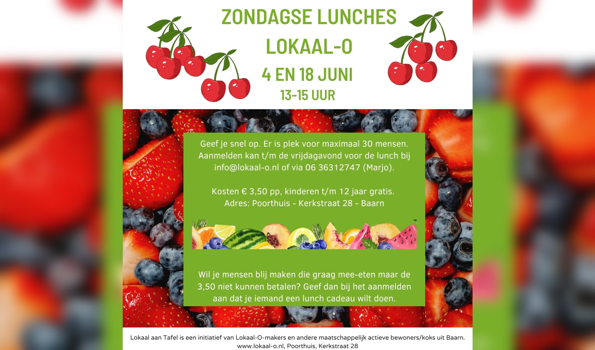 Lokaal aan Tafel: zondagse lunch