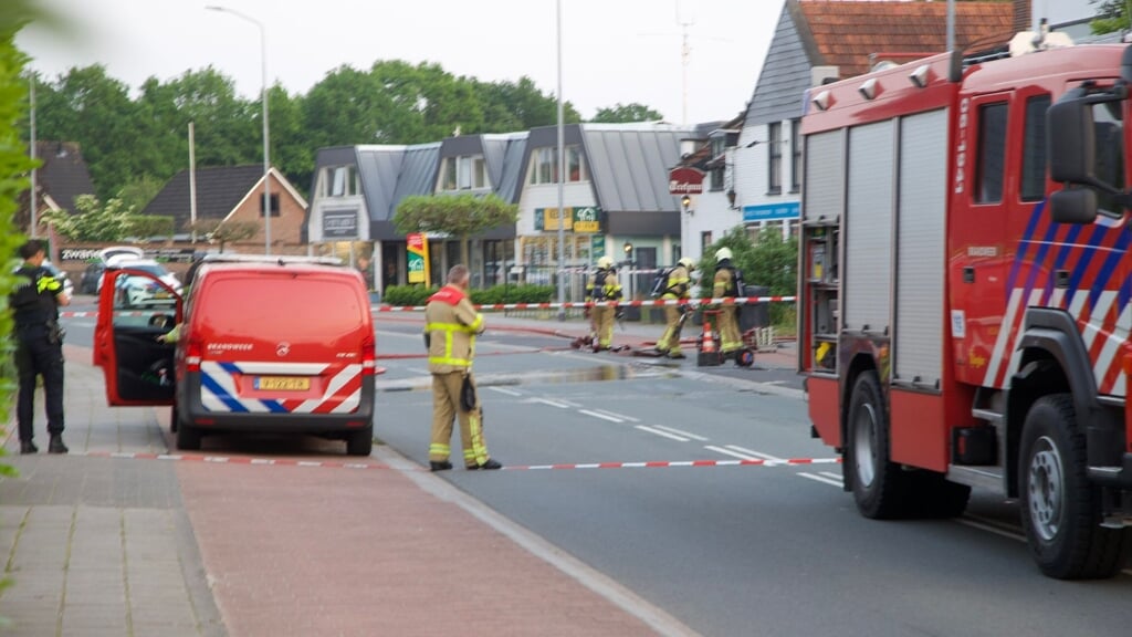  Mogelijk drugslab in voormalig pand Trefpunt in Wezep.