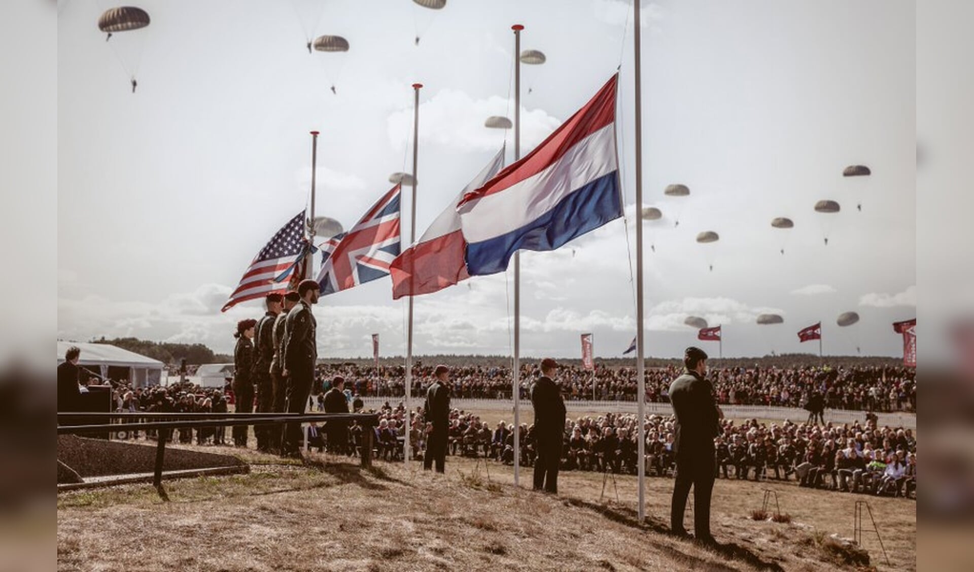 Dit is het programma van de Airborne luchtlandingen en herdenking 2024