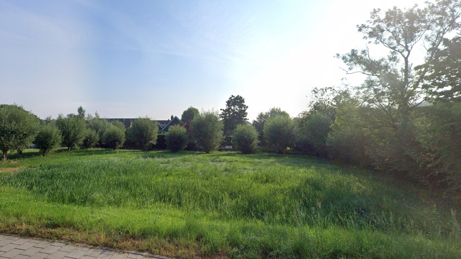Het perceel aan de Holendrechterweg.