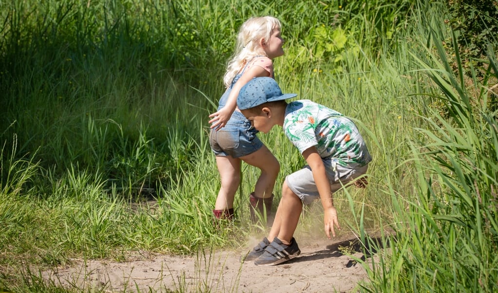 buitenspelen is leuk en gezond