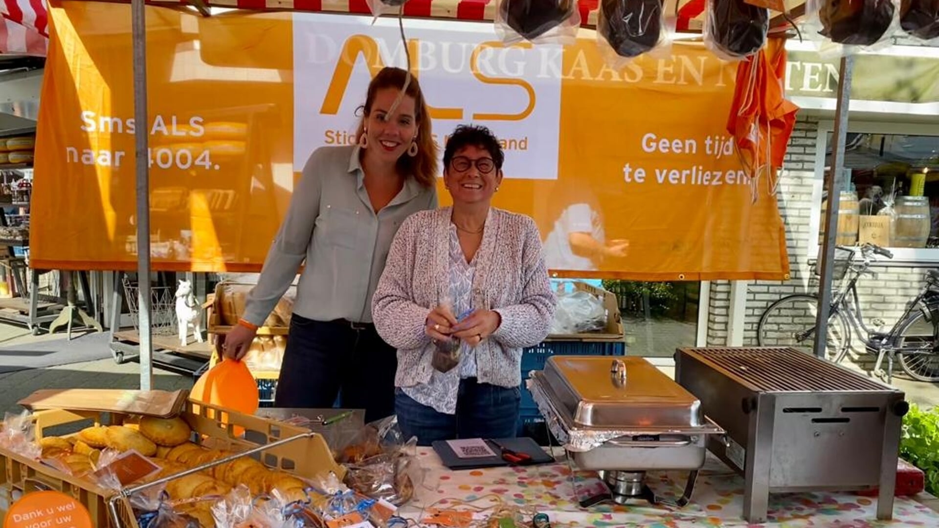 Op de Eibertjesmarkt. Foto: Eigen foto